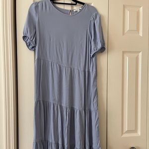 Free Assembly Tiered Midi Dress